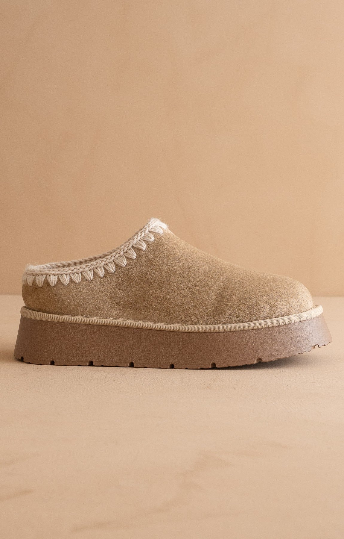 The Brandi Platform Cozy Mule Slippers