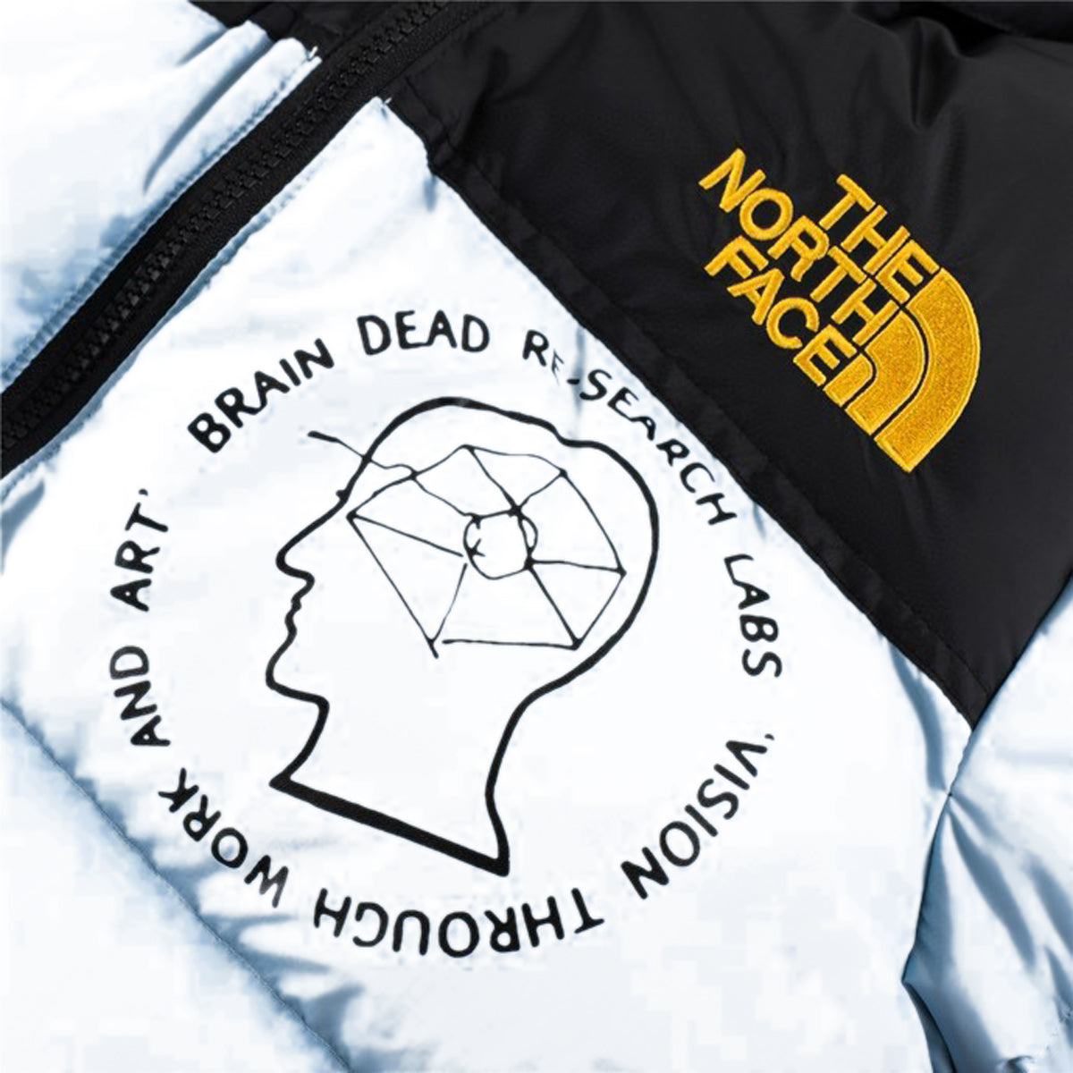 The North Face Blue Puffer Jacket for City and Trail
