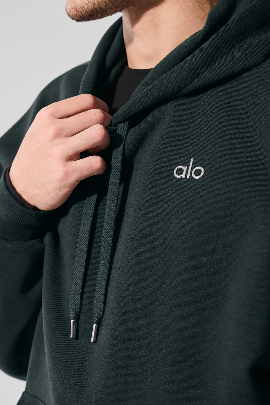 Accolade Hoodie - Charcoal Green