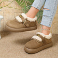 Round Toe Platform Ankle Boots
